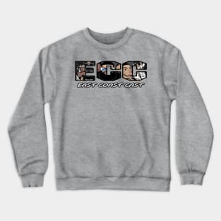 East Coast Cast Logo & Letters Crewneck Sweatshirt